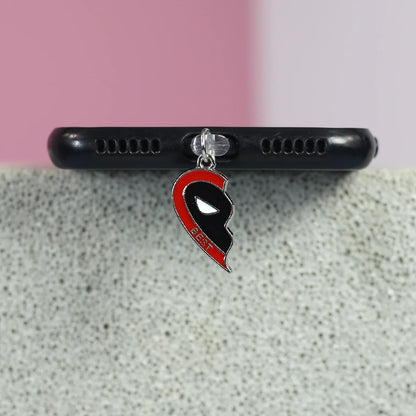Mobile Phone Dust Plug Pendant Accessories Decorations For Iphone For Samsung For Xiaomi Deadpool Wolverine Cospay Best Friends