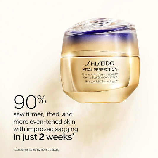 SHISEIDO Vital Perfection Cream SPF 30 (15ml/50ml), for Normal to Dry Skin - Visibly Lifts & Firms, Original Japanese Skin Cares
