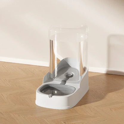 Dog Cat Water Fountain Large Capacity Pet Feeder Cat Food Bowl Gravity Food Feeder Gravity Water Fountain Cat Accessories