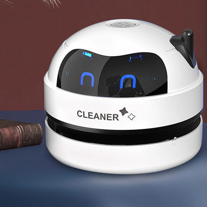 Mini Vacuum Cleaner Portable Wireless Vacuum Cleaner 500mAh USB Rechargeable with Detachable Nozzle for Home Office Keyboard - Merit Sell