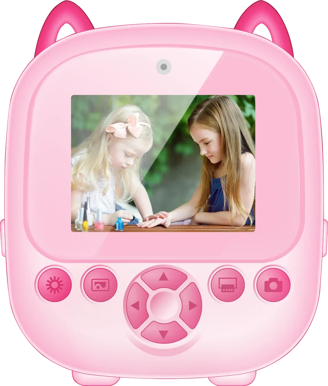 S5 Children HD Digital Camera Thermal Print Camera Photo Printing Camera HD Video For Kids Gift - Merit Sell