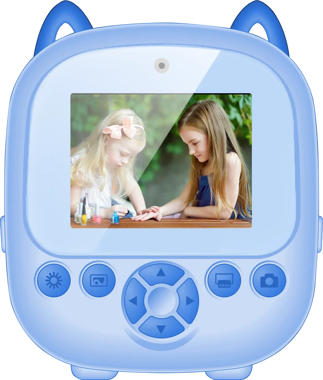 S5 Children HD Digital Camera Thermal Print Camera Photo Printing Camera HD Video For Kids Gift - Merit Sell