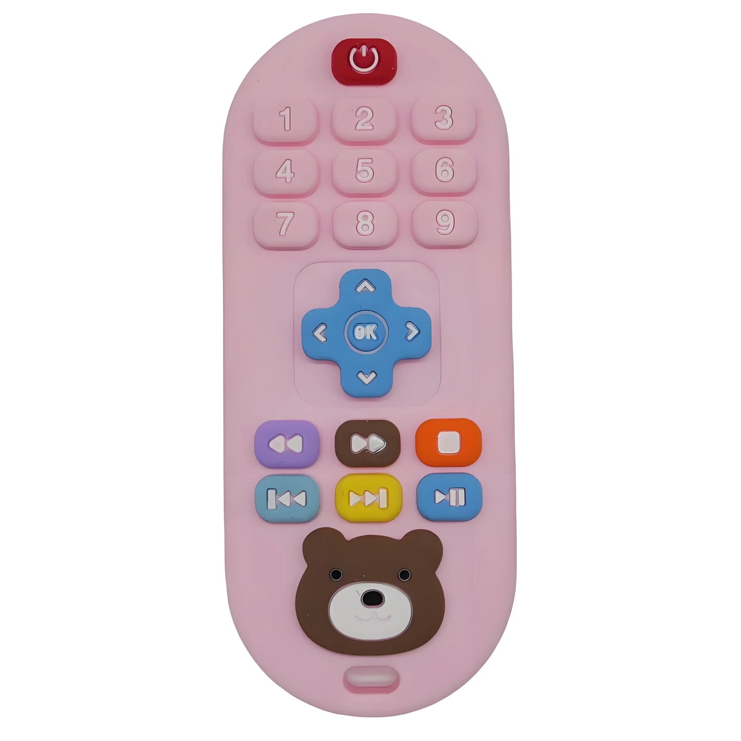 1/3pcs Teether toys remote control baby baby teeth use for boy and girls holiday gift remote control shape silicone teething toy