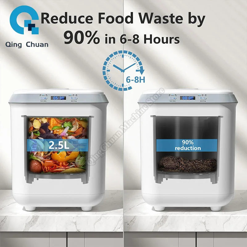 Kitchen Waste Disposer Home Intelligent Garbage Disposal Machine Drying Machine Home Food Composting Machine