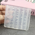 3D Bowknot Silicone Nail Mold Ballet Ribbon Tie Nail Charms Transparent Nails Template Carving Bowtie Manicure Stencil Tool