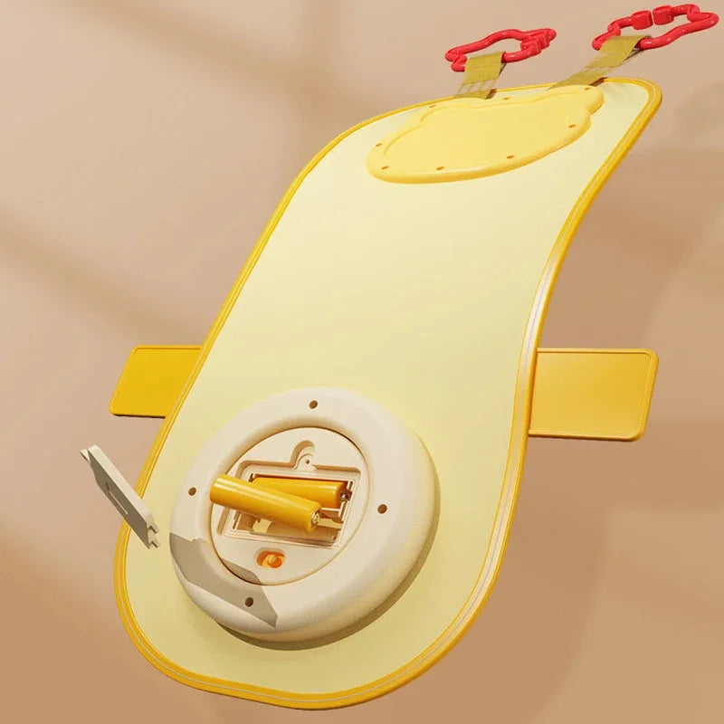 Simulate Driving Car Copilot Steering Wheel Eletric Baby Toys with Sound Kids Musical Educational Car Seat Driving Vocal Toys