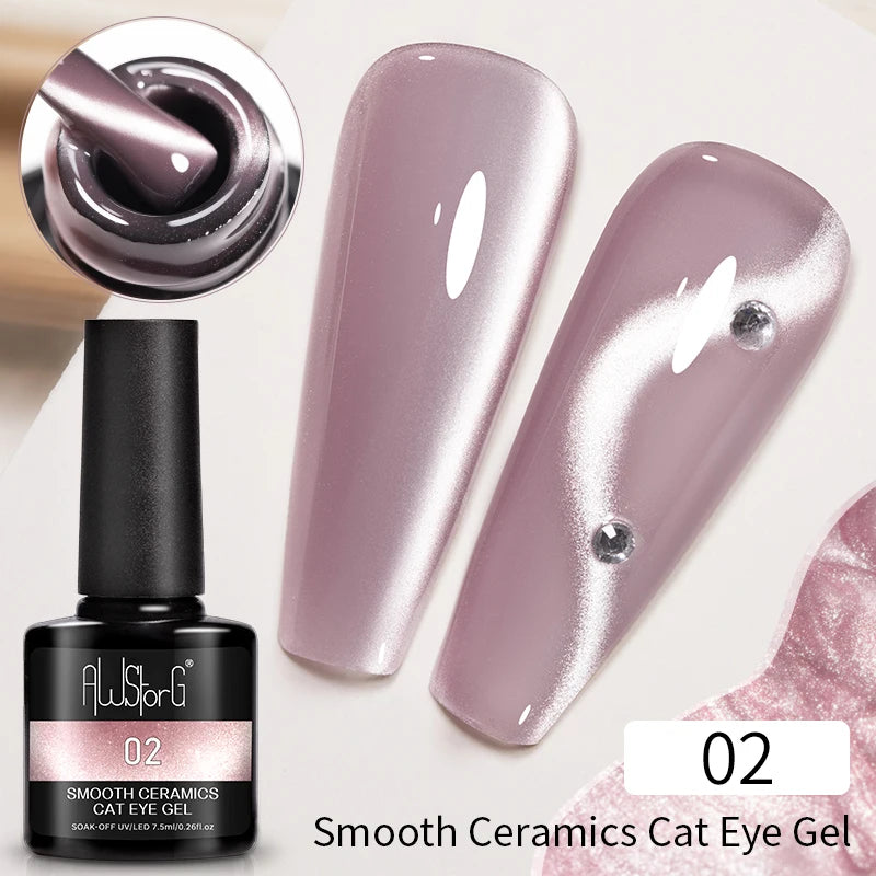 AWStorG 15ML Fiber Builder Nail Gel In A Bottle UV Semi Permanent Clear Pink Nail Strengthener Extension Construction Gel