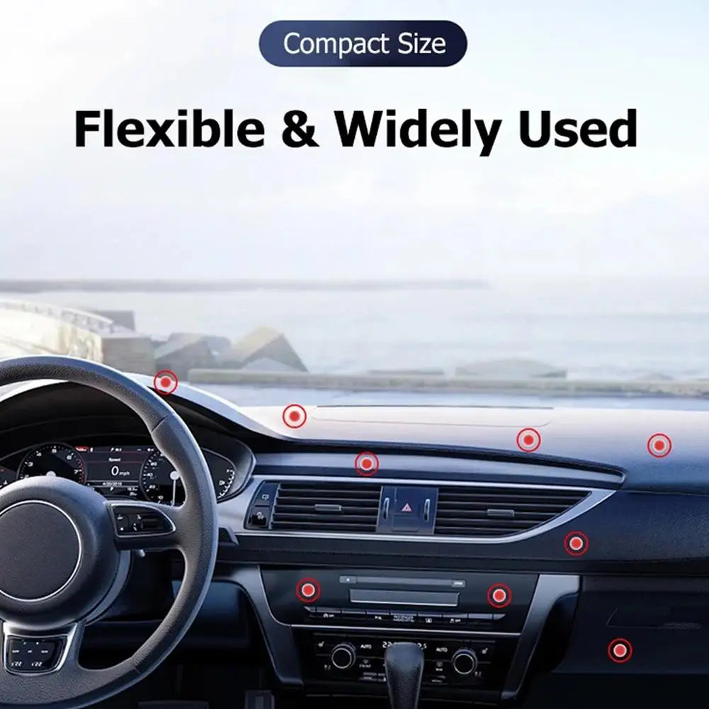 Car Phone Holder Magnetic Folding  Phone 360 Degree Rotation Mount Suction Cup Car Navigation Phone Holder AntiShake Bracket
