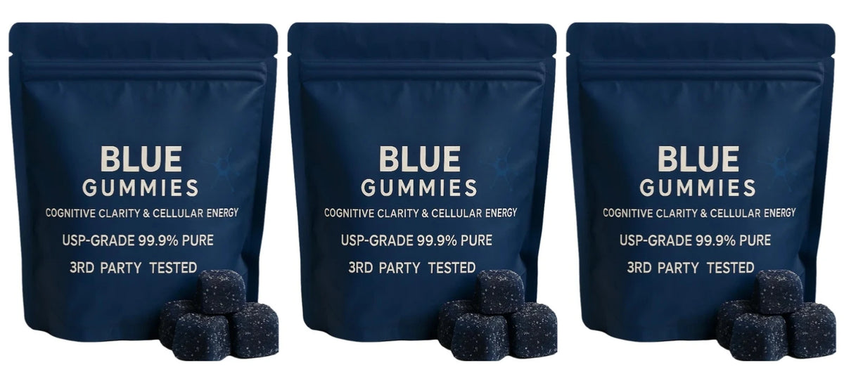Gummy with Vitamins B2, B3 & C for For Cognitive Health & Natural Energy Lifted Mood, 99.9% Pure 30 Gummies(1Pc)
