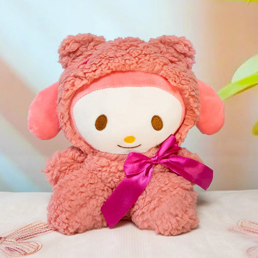 Sanrio  Anime Kawaii My melody Plush Toys Dolls Stuffed Plushy Cute Cartoon Doll Children's toy Birthday Gift For Kids Home Deco