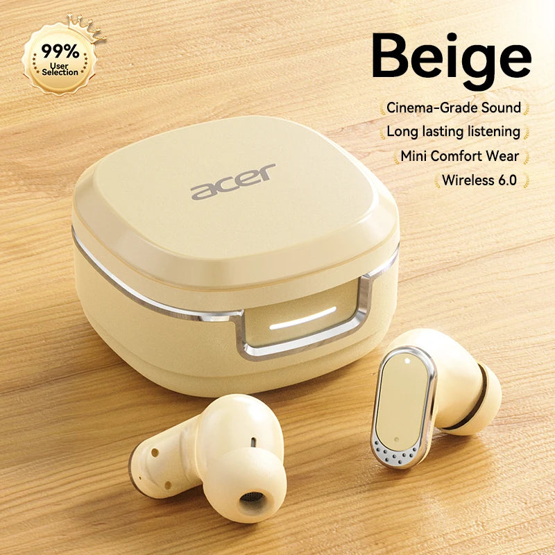 Acer OHR751 In-ear TWS Earbuds Surround Sound Field HiFi Stereo Bluetooth Headphones for Music & Calls