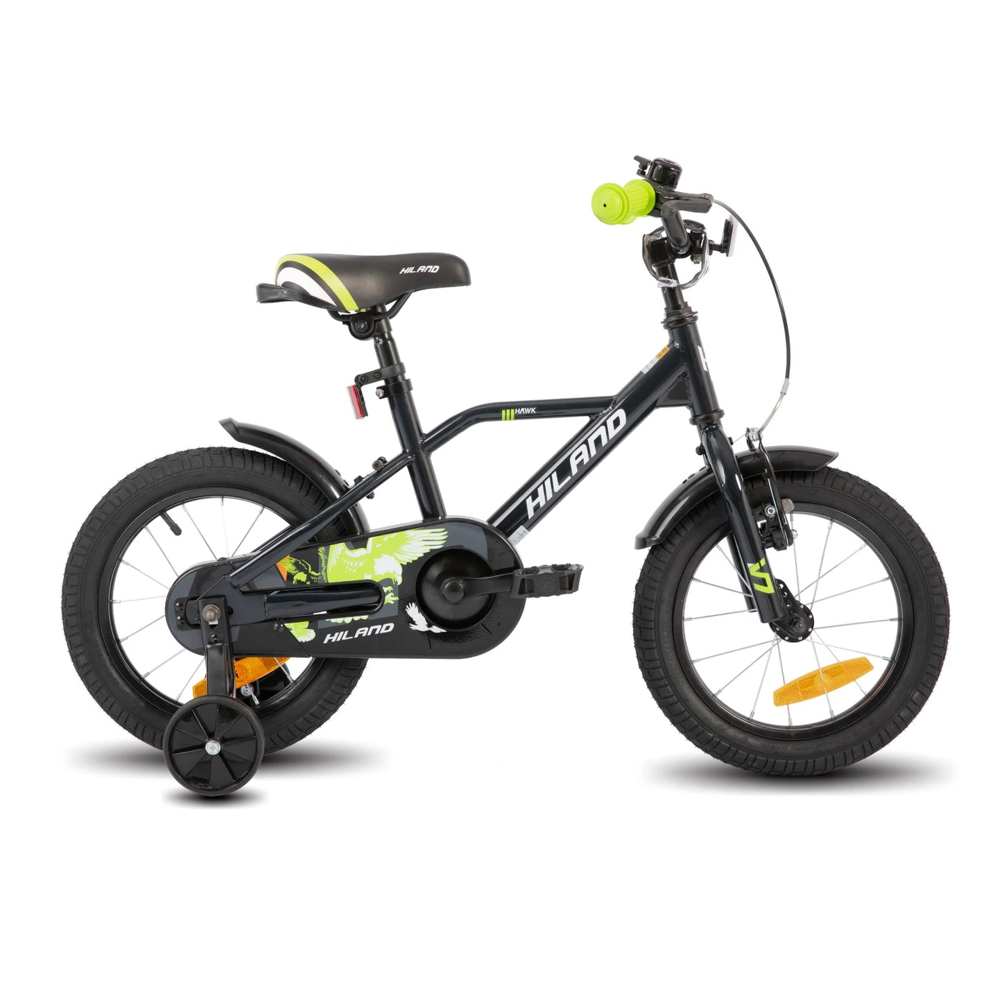 HILAND Kids Bike 12 14 16 Inch Kids' Bicycles for Boys Girls Age 2-7 Years, Children's Bicycle with Training Wheels