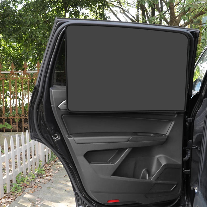 Car Side Window Sun Shade Magnetic UV Blocking Car Curtain Summer Anti-Glare Sun Protection Auto Sunshade for Personal Privacy