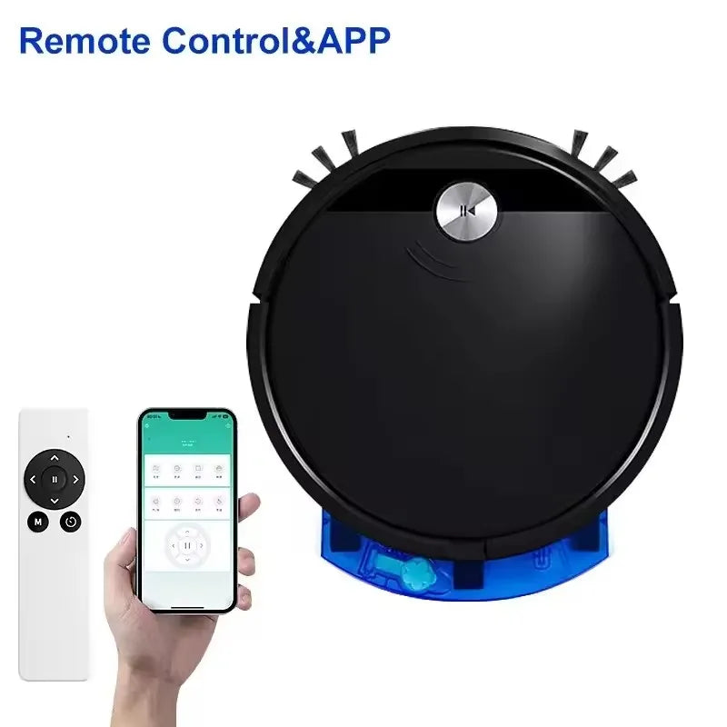 New App Control Vacuum Sweeper Home Large Robotic Wet And Dry Sweep Mop Floor Smart Robot Vaccum Cleaner 2800Pa Suction