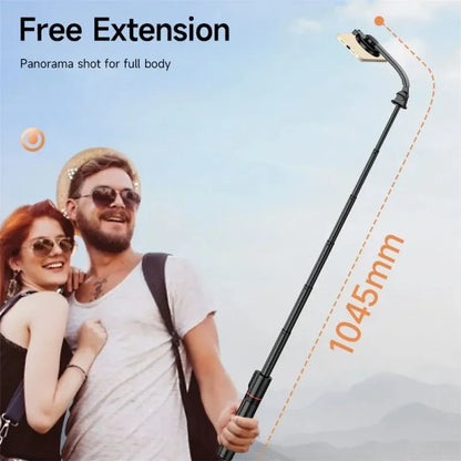 Magnetic Selfie Stick Tripod For Mobile Phone Video Recording Phone Tripod Stand Holder With Bluetooth Remote Phone Photography