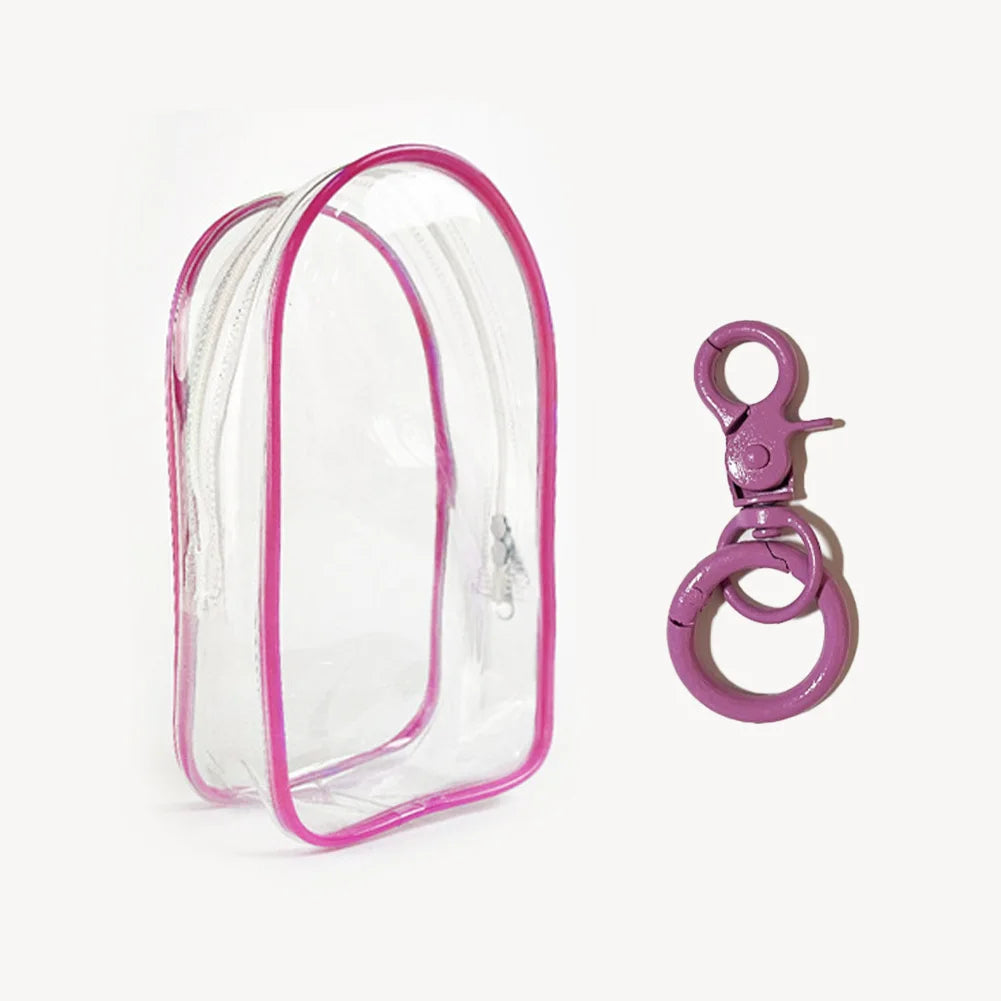 Ropa Labubu Transparent Protector Case Display Bag For 15/17cm Labubu V2 Storage Bag Doll Outfit Accessories【Only Case】