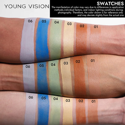 Yellow Orange Liquid Concealer Foundation Primer Base Facial Repair Dark Circles Corrector Skin Tone Purple Brighten Concealer