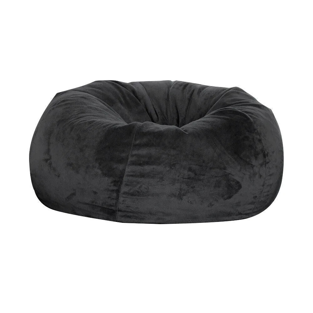 7ft Giant Bean Bag Sofa Living Room Chair with Soft Protective Cover, Unfilled