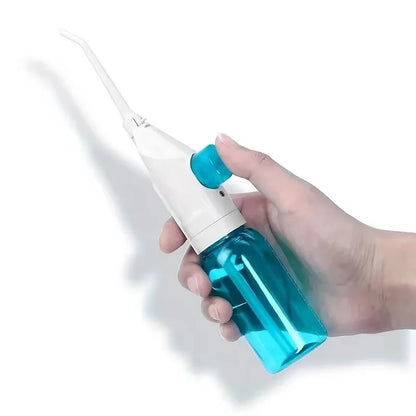2025 Household High Pressure Oral Irrigator Portable Teeth Clean Water Dental Floss Manual High Pressure Water Toothpick 2024