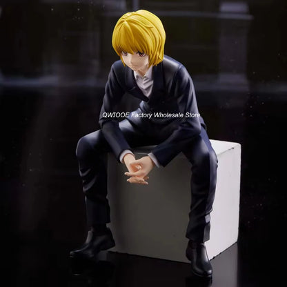 Original Genuine FURYU Hunter Hunter 14cm Kurapika Noodle Stopper PVC Anime Action Figure Toys Collection Model Gift Wholesale