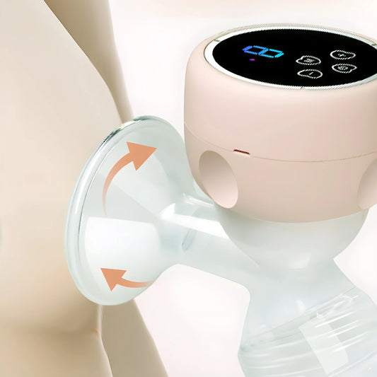 Electric Breast Pump Baby Nipple 2-IN-1 Portable Suction Milk Pump Feeding Breasts Pumps Milk Bottle Sucking Postpartum Supplies