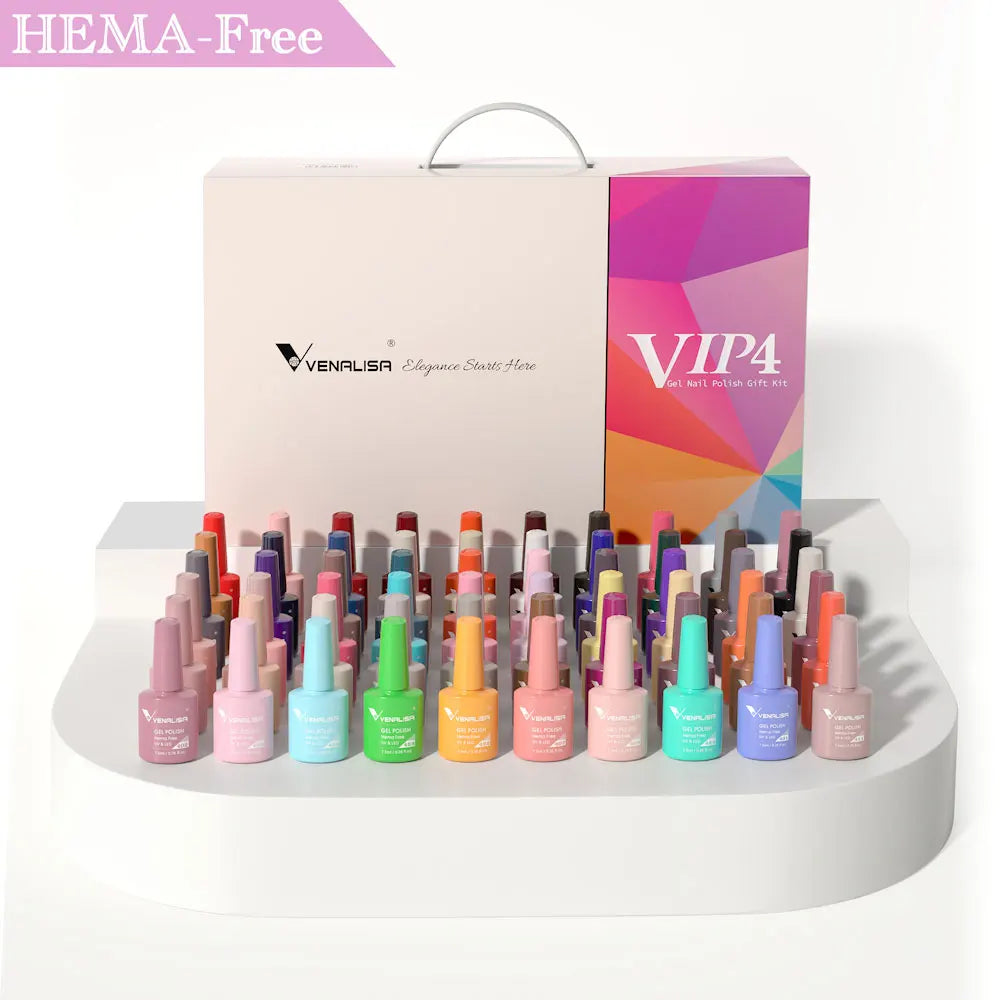 New Fashion Color Venalisa UV LED Nail Gel Polish Kit Vernish Color Gel Polish Nail Art Design Whole Set Nail Gel Learner Kit