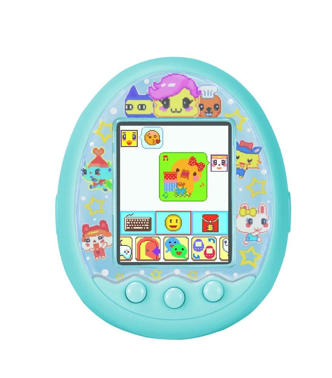 2022 Newest Tamapet Funny Kids Electronic Pets Toys Pet In One Virtual Cyber Pet Interactive Toy Digital HD Screen E-pet