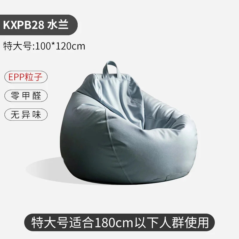 Modern Black Lazy Bean Bag Sofa Designer Nordic Cheap Lounges Lazy Bean Bag Sofa Individual Divano Soggiorno Home Furniture