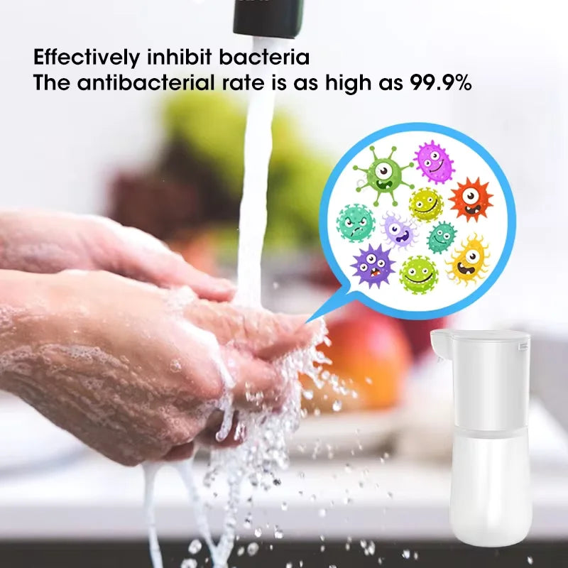 NEW 2000mAh USB Charging Automatic Induction Foam Soap Dispenser Smart Infrared Touchless Hand Washer For Kitchen Bathroom