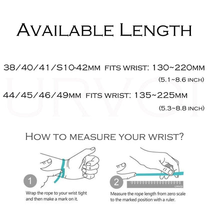 URVOI Satine Grand H Band for Apple Watch Ultra 2 Series 10 9 8 7 6 5 Quality stainless steel strap for iWatch butterfly clasp