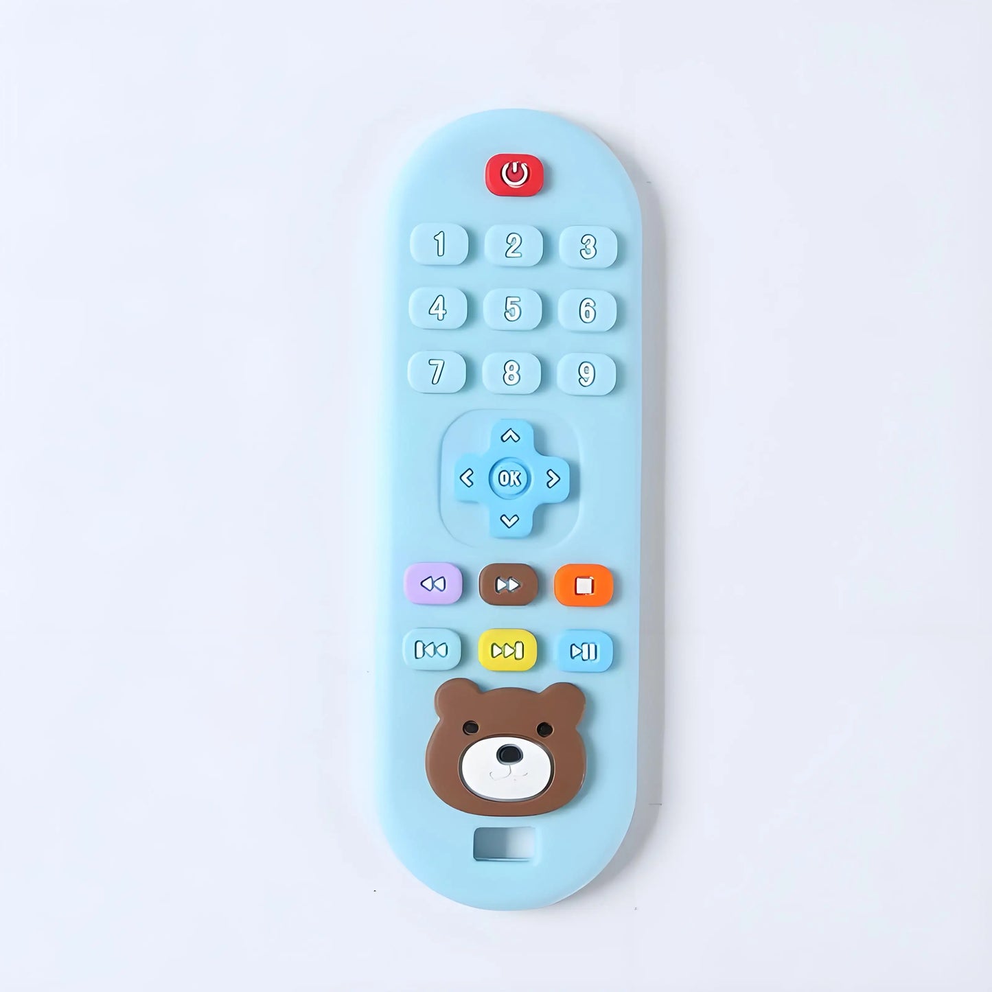 1/3pcs Teether toys remote control baby baby teeth use for boy and girls holiday gift remote control shape silicone teething toy