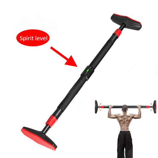 Indoor Door Horizontal Bar Adjustable Punch-free Pull Up Bar Wall Doorway Chin Up Home Gym Fitness Equipment Back Training Merit Sell