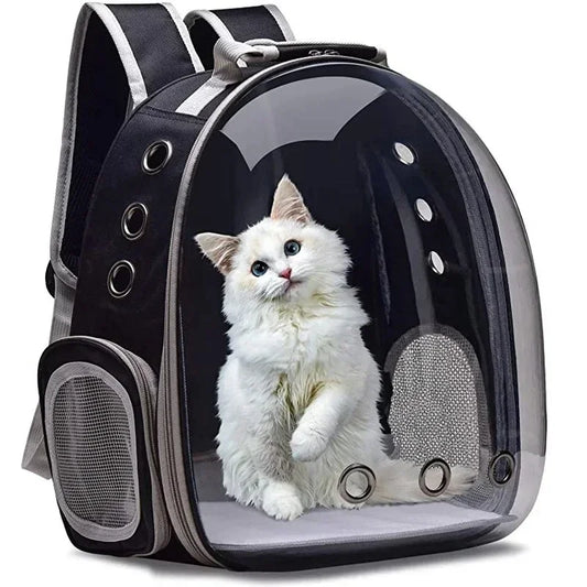 Portable Cat Pet Carrier Backpack Transparent Capsule Bubble Pet Backpack Small Animal Puppy Kitty Breathable Carrier for Travel - Merit Sell