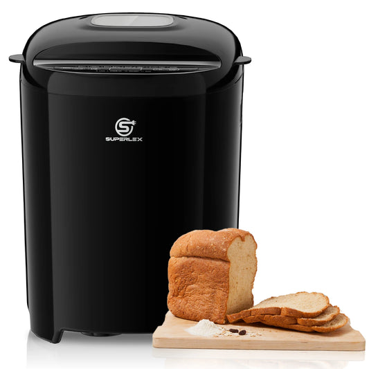 SUPERLEX 550W Power Bread Maker Multi Functions 11 Programs 3 Browing Levels Easy to Use Suitable Family 2026 Bread Machines