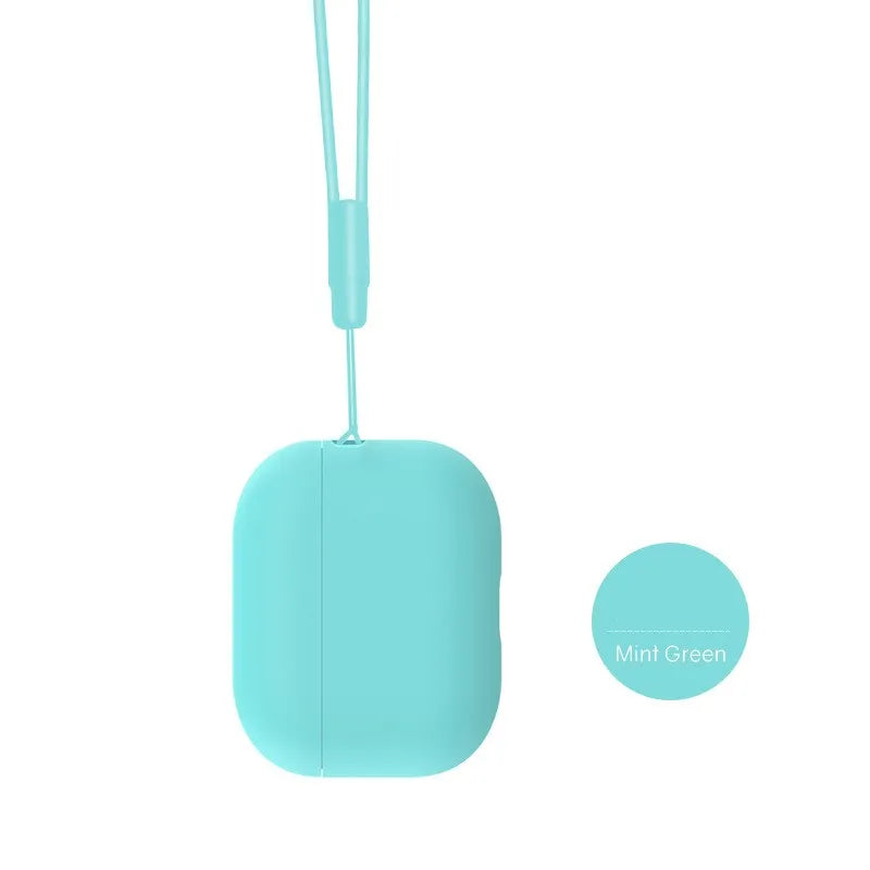 For AirPods Pro 3 2025 Case Silicone Protector for airpods Pro Front LED Visible Pro 2 Case cover with Lanyard for airpods pro 2 - Merit Sell