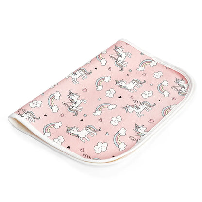 Insular Waterproof Baby Diaper Changing Mat Foldable Soft Cotton Travel Nappy Change Portable Baby Care Front Play Pad Baby Care