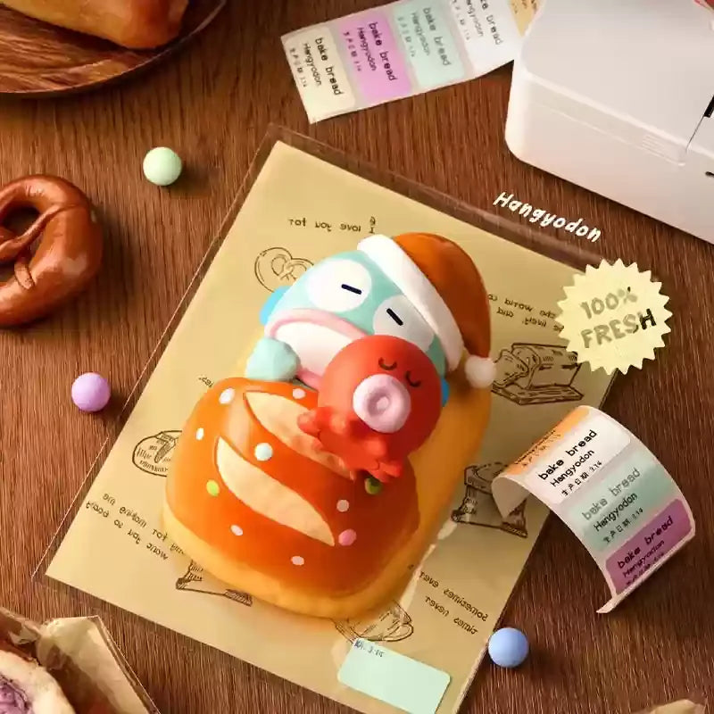 MINISO Sanrio Happy Baking Series Figice Blind Box Genuine Trendy Toy Surprise Gift for Girls