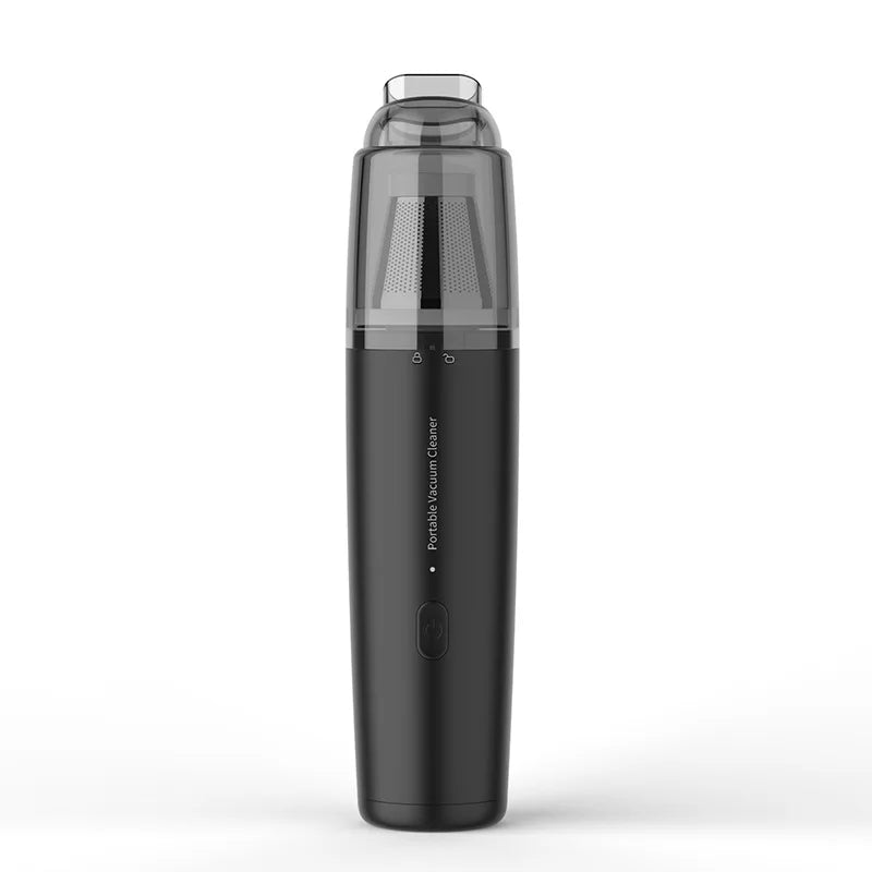 Vacuum Cleaner Car Home Portable Handheld  Vacuum Cleaner Wireless Charging Metal Filter Element Mini High Power With Brush Head