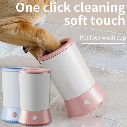 1Pcs Pet Portable Dog Paw Washer Automatic Pet Paw Cleaner Electric Paw Massager Dog Quick Claw Care Cleaner Cleaner Automatic