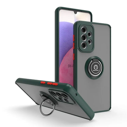 For Samsung Galaxy A13 A23 A33 A53 A73 5G Case Shockproof Armor Magnet Ring Holder Back Cover For Sumsung A 13 23 33 53 73 Funda