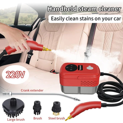 Electric Steam Cleaner High Pressure and High Temperature Handheld Sterilization Steam Cleaner For Home Kitchen Hood Cleaning