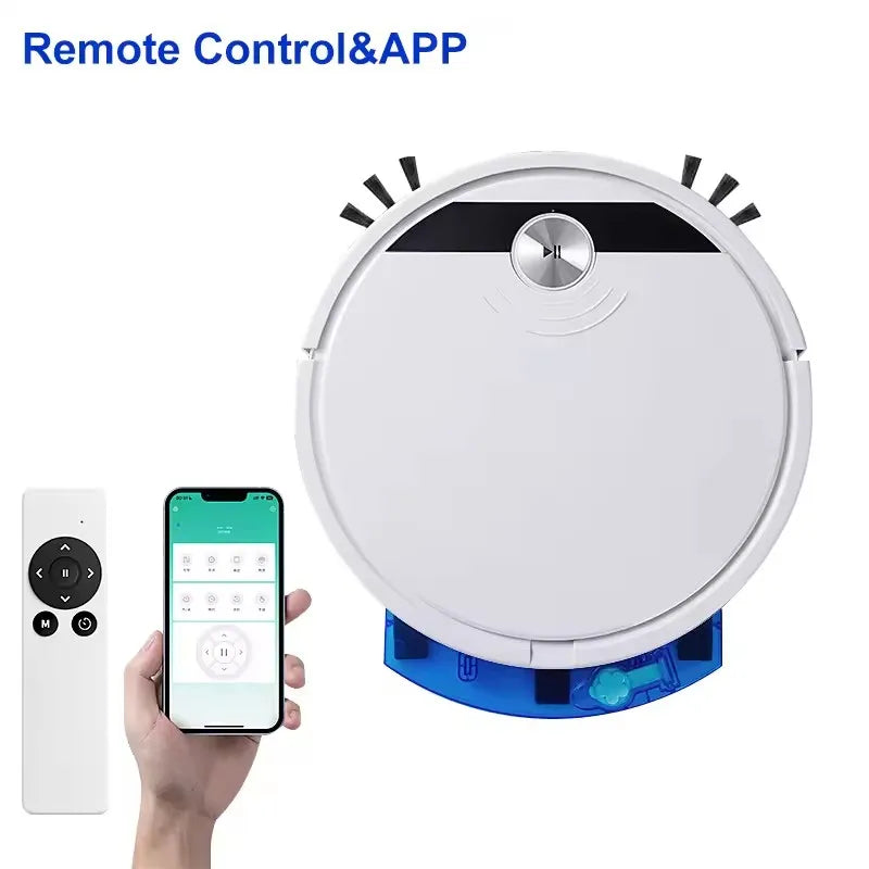 New App Control Vacuum Sweeper Home Large Robotic Wet And Dry Sweep Mop Floor Smart Robot Vaccum Cleaner 2800Pa Suction