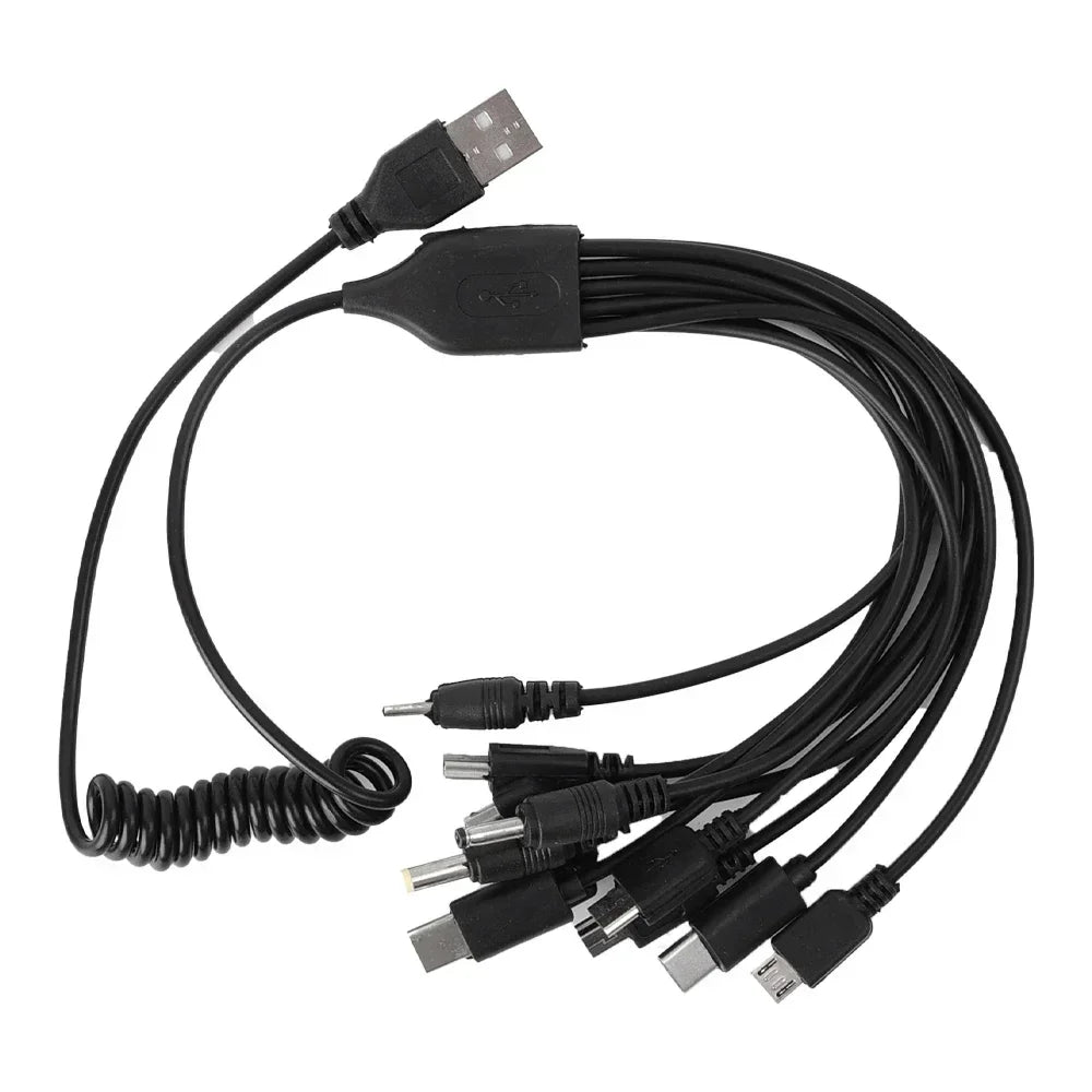10 in 1 Micro USB Mobile Phone Charger Adapter Plug Usb Data Cable Charging Cable Data Wire Cord for Mobile Phone Universal