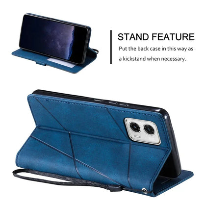 Flip Magnetic Leather Cover For Motorola MOTO G53 G13 G23 4G G73 G53Y G53J 5G MotoG53 MotoG13 Coque Wallet Stand Phone Cases