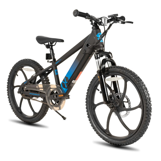 JOYSTAR Electric Bike for Kids Teens Ages 7+ with 250W Motor, 15 Miles 15MPH Electric Mountain Bicycle Safe Mini Ebikes