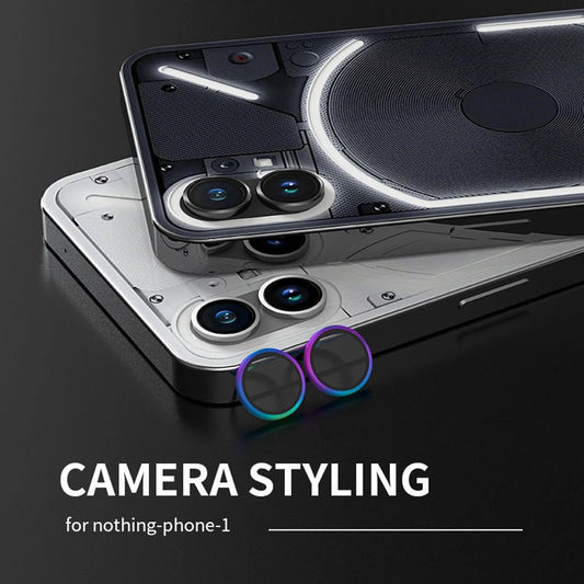 Metal Camera Ring Protector For Nothing Phone 2 2a 1 Alloy Rear Lens Tempered Glass For Nothing Phone2 Phone2a Camera Lens Cap