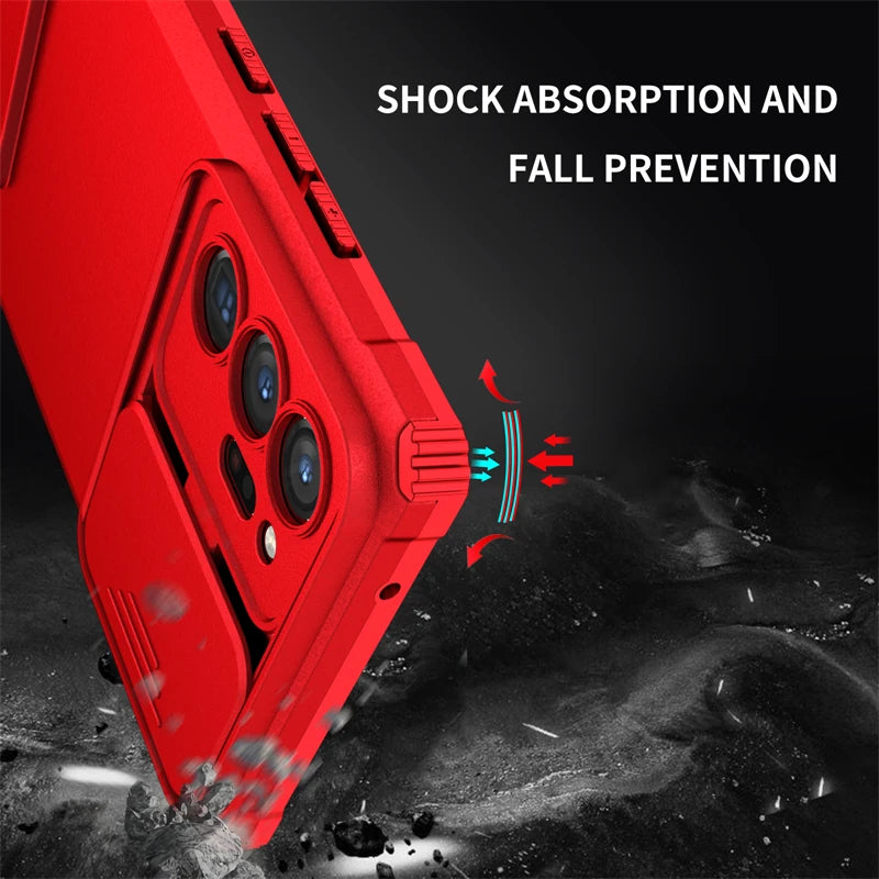 For Samsung Galaxy Note20 Ultra Case Armor Kickstand Phone Case For Samsung Note20Ultra Note 20 Slide Camera Protect Back Cover