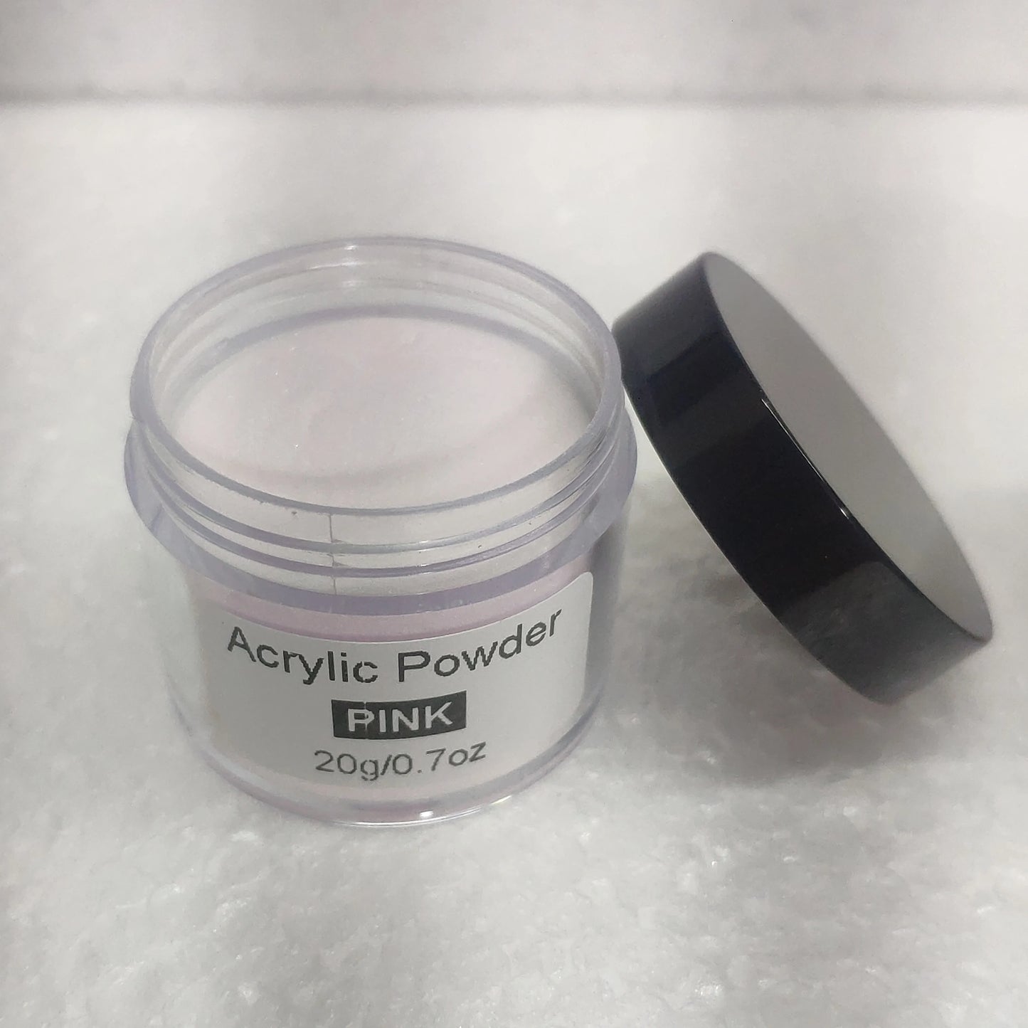 Acrylic Nail Powder Set: 4 Colors Clear Nude Pink White Acrylic Powder for Acrylic Nail Dipping Extension Carving