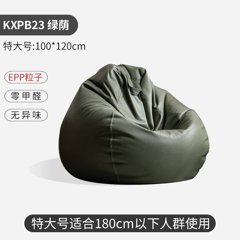 Modern Black Lazy Bean Bag Sofa Designer Nordic Cheap Lounges Lazy Bean Bag Sofa Individual Divano Soggiorno Home Furniture