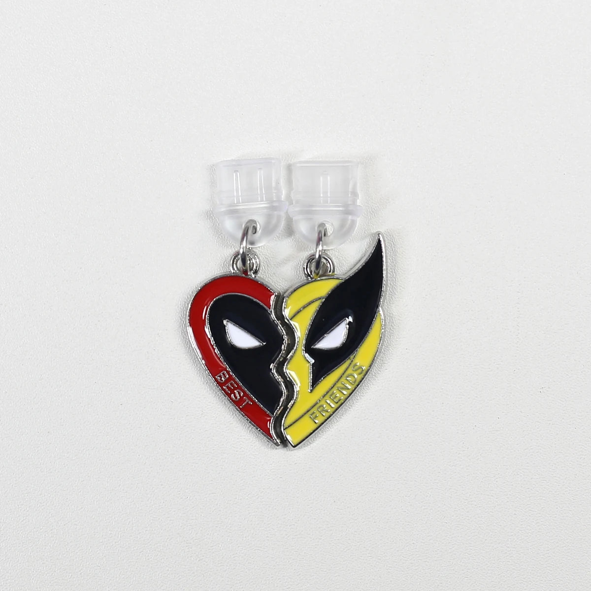 Mobile Phone Dust Plug Pendant Accessories Decorations For Iphone For Samsung For Xiaomi Deadpool Wolverine Cospay Best Friends